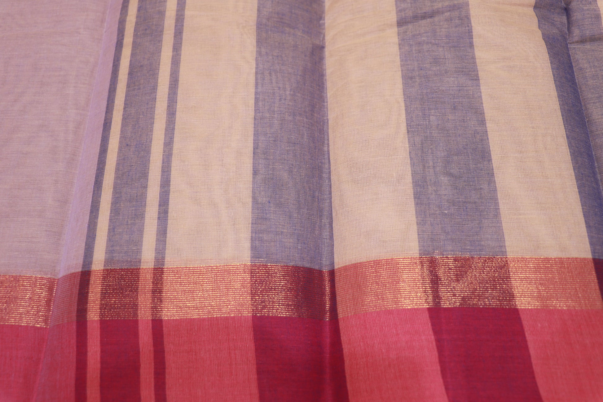 Cotton Saree Pink  Colour - Vaishali Silks