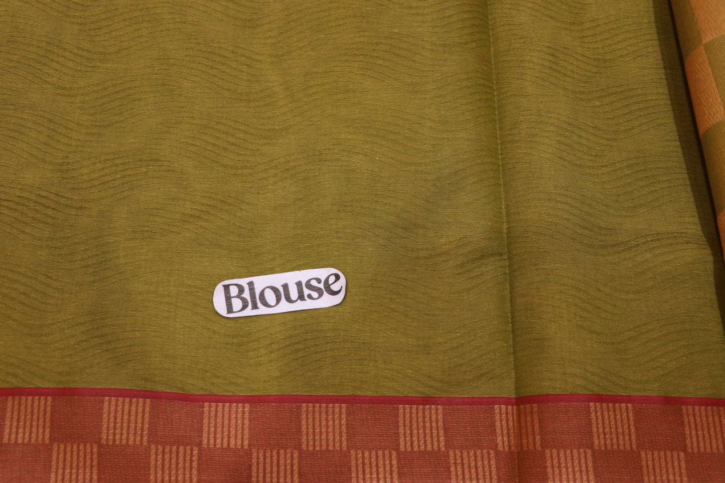 Cotton  saree  Green Colour - Vaishali Silks