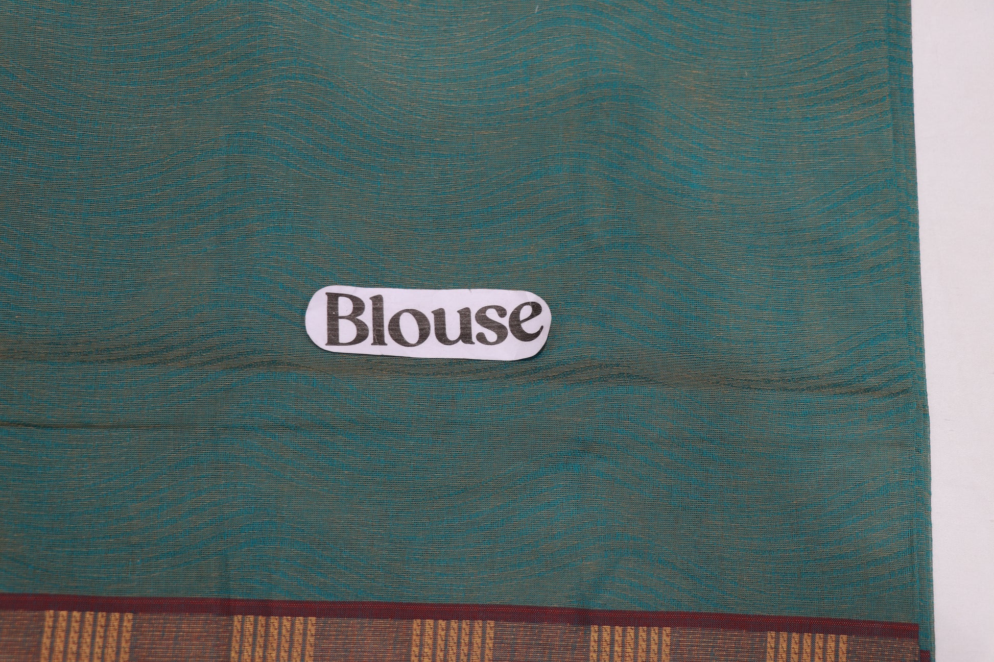 Cotton  saree Blue Colour - Vaishali Silks