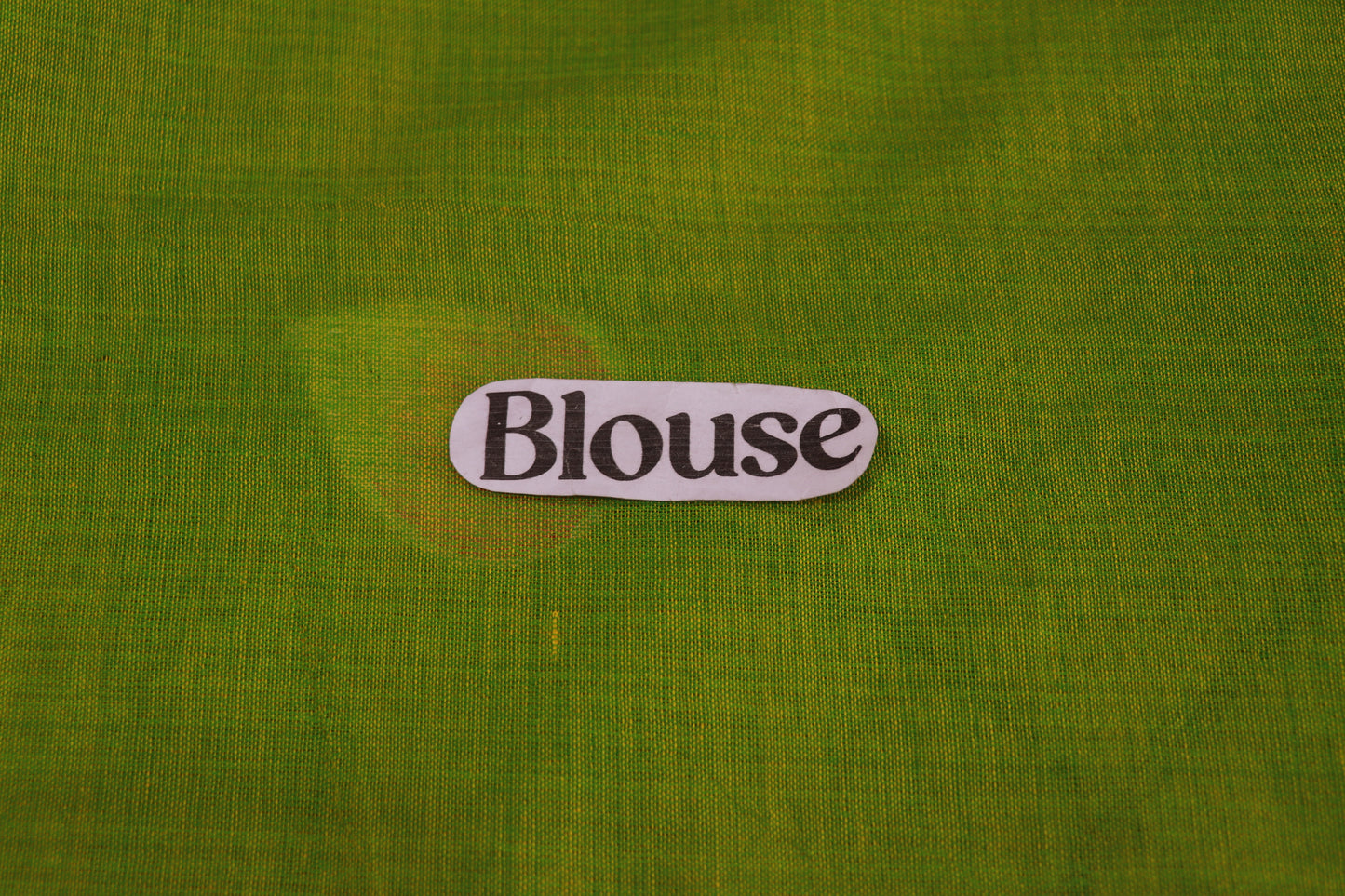Linen Saree Parrot Green  Colour - Vaishali Silks