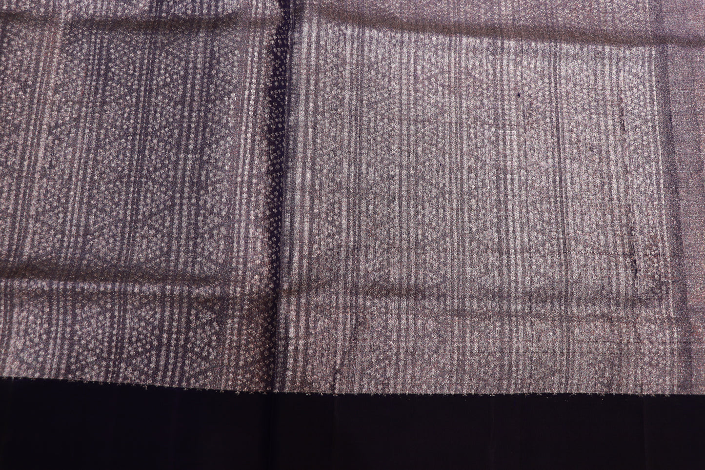 Pure Silk  Tissue  Saree  Dark Blue Colour - Vaishali Silks