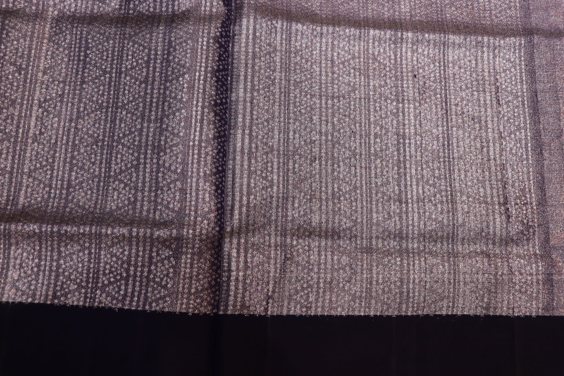 Pure Silk  Tissue  Saree  Dark Blue Colour - Vaishali Silks