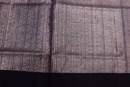 Pure Silk  Tissue  Saree  Dark Blue Colour - Vaishali Silks