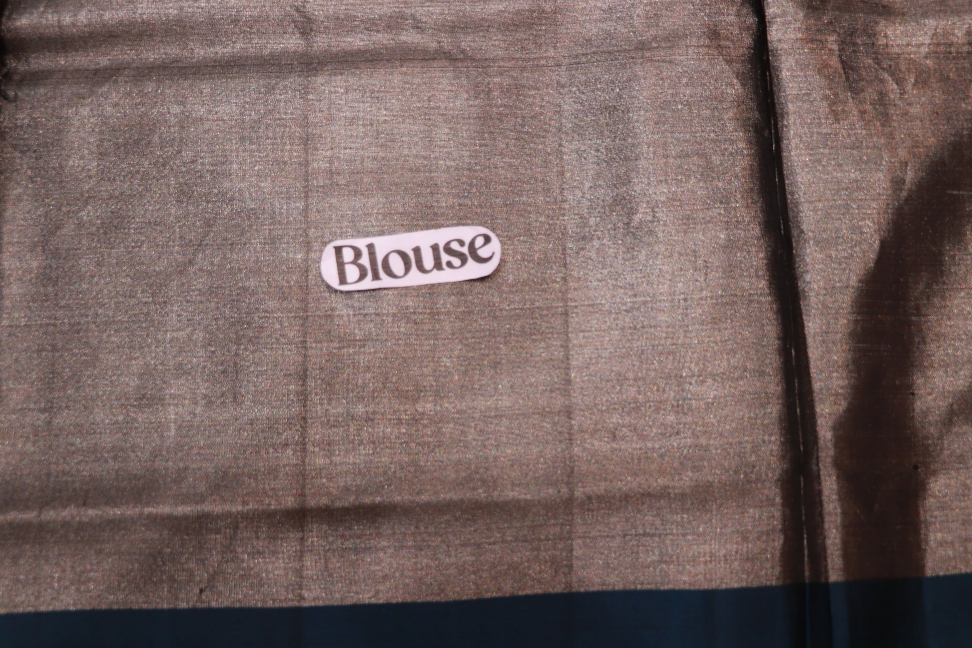 Pure  Silk Tissue Saree Gray Colour - Vaishali Silks