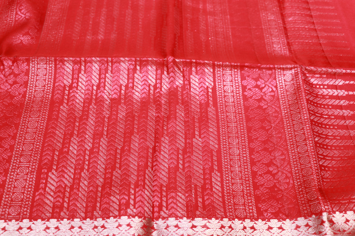 Pure  Silk  Saree Pink Colour - Vaishali Silks