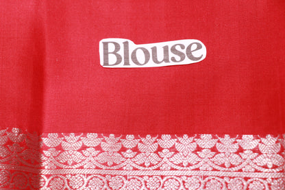 Pure  Silk  Saree Pink Colour - Vaishali Silks