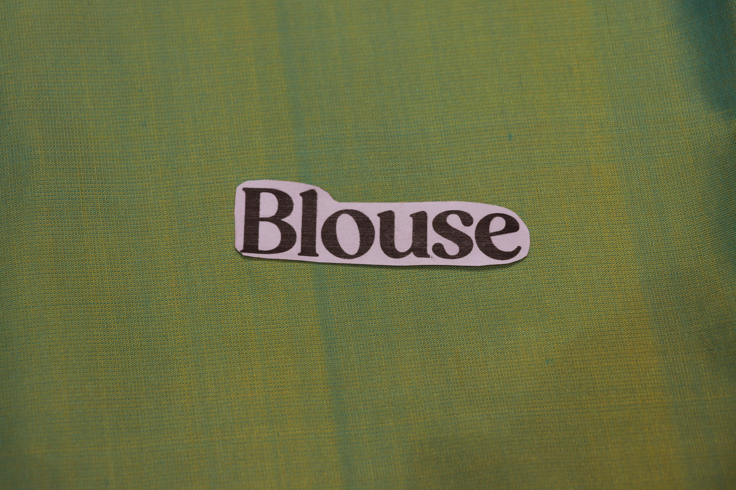 Pure  Silk  Saree  Blue  With Green Colour - Vaishali Silks