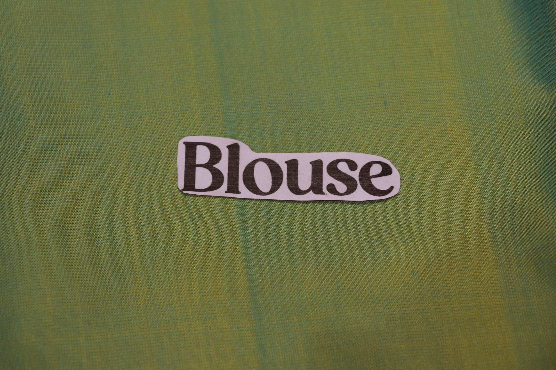 Pure  Silk  Saree  Blue  With Green Colour - Vaishali Silks