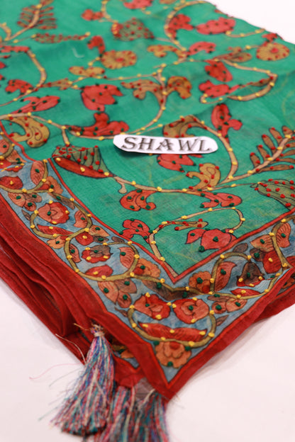 Salwar  Material Ramar Green  Colour - Vaishali Silks