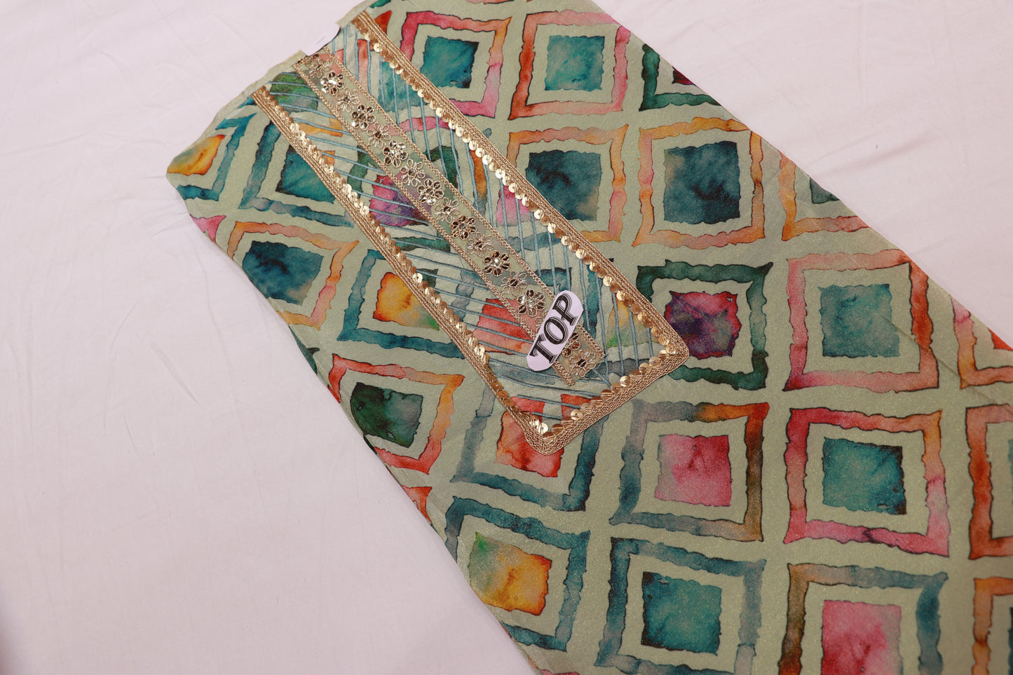 Salwar  Material Tissue Multi  Colour - Vaishali Silks