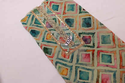 Salwar  Material Tissue Multi  Colour - Vaishali Silks