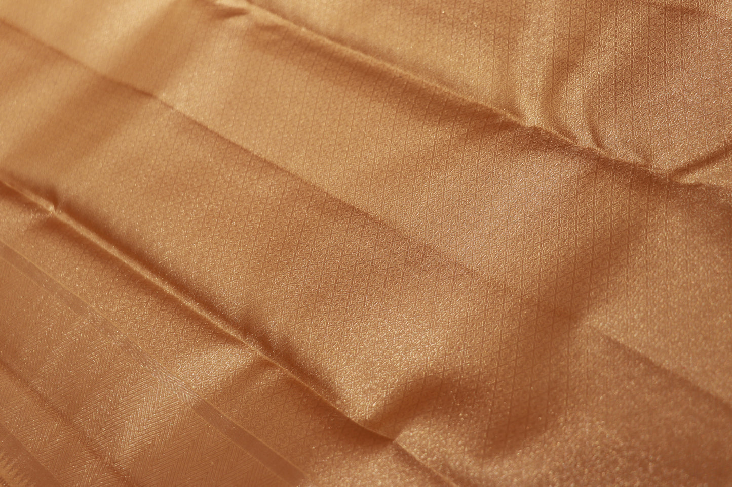 Pure Silk Saree  Yellow with Sandal  Colour - Vaishali Silks