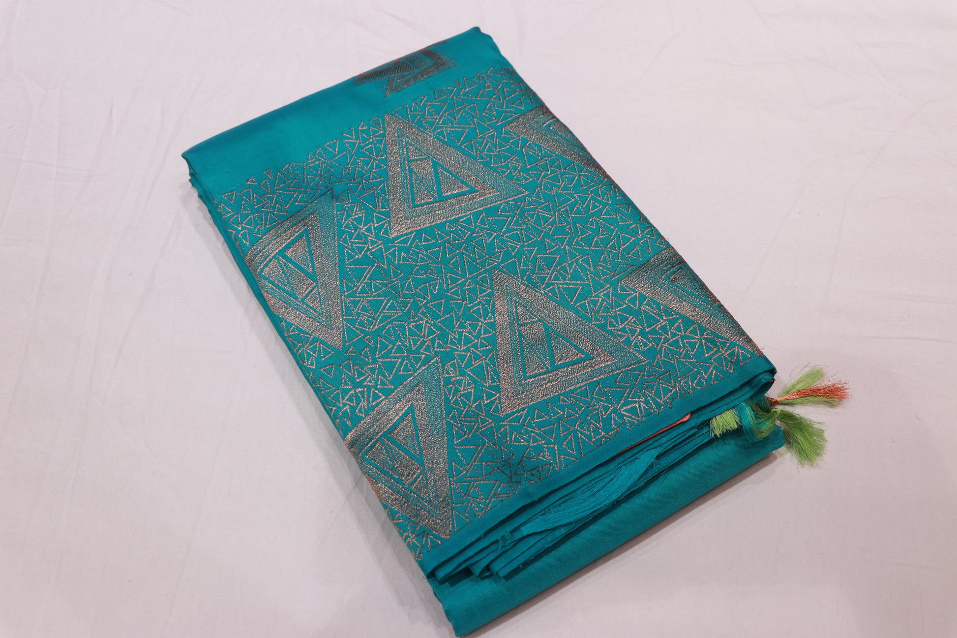Pure Silk Saree  Blue Colour - Vaishali Silks