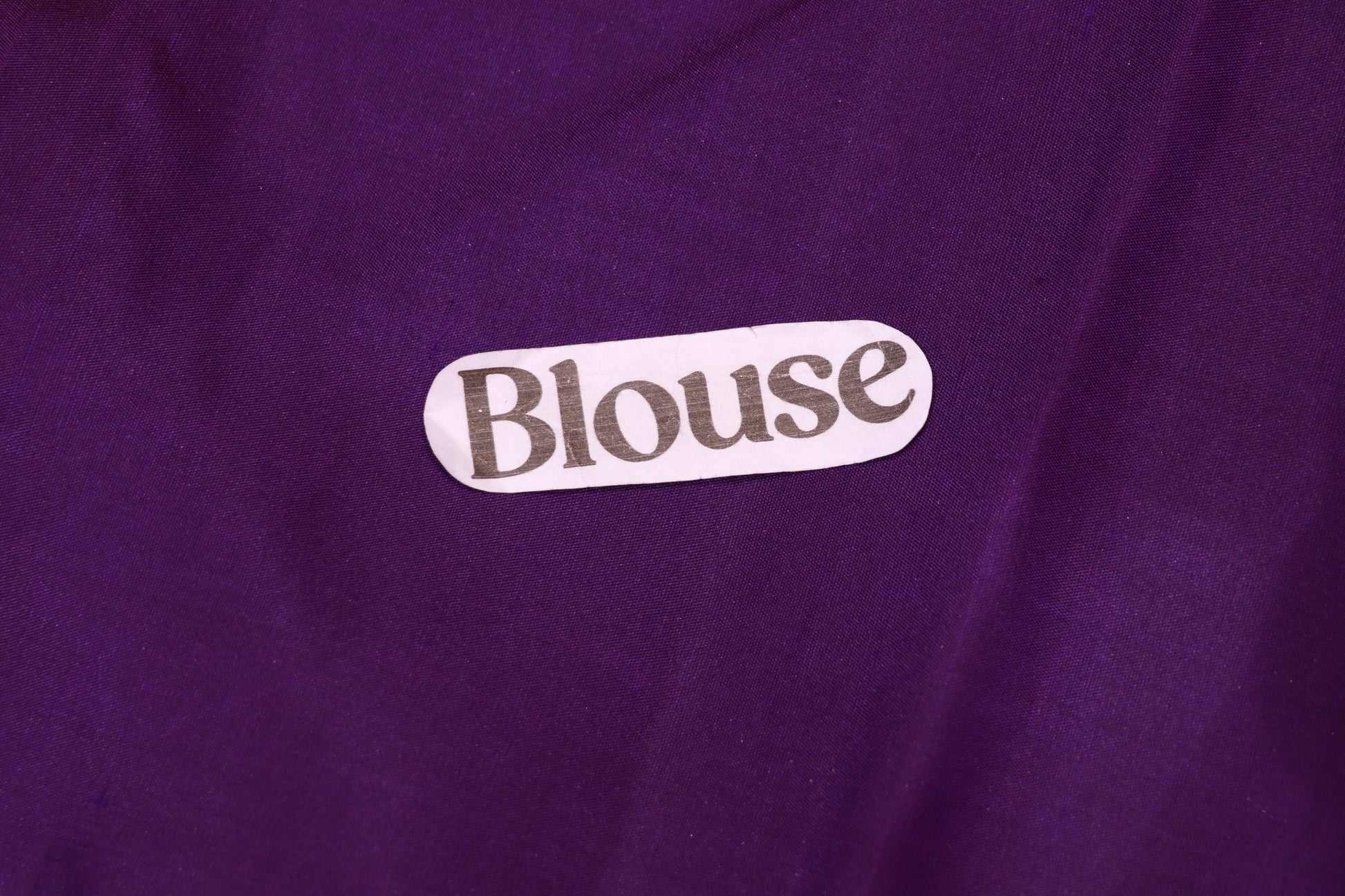 Pure Silk Saree  Cream  With  Violet  Colour - Vaishali Silks