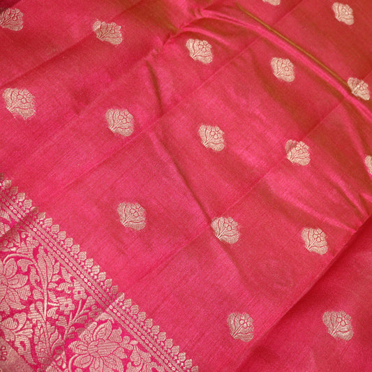 Fancy Saree Pink Colour - Vaishali Silks