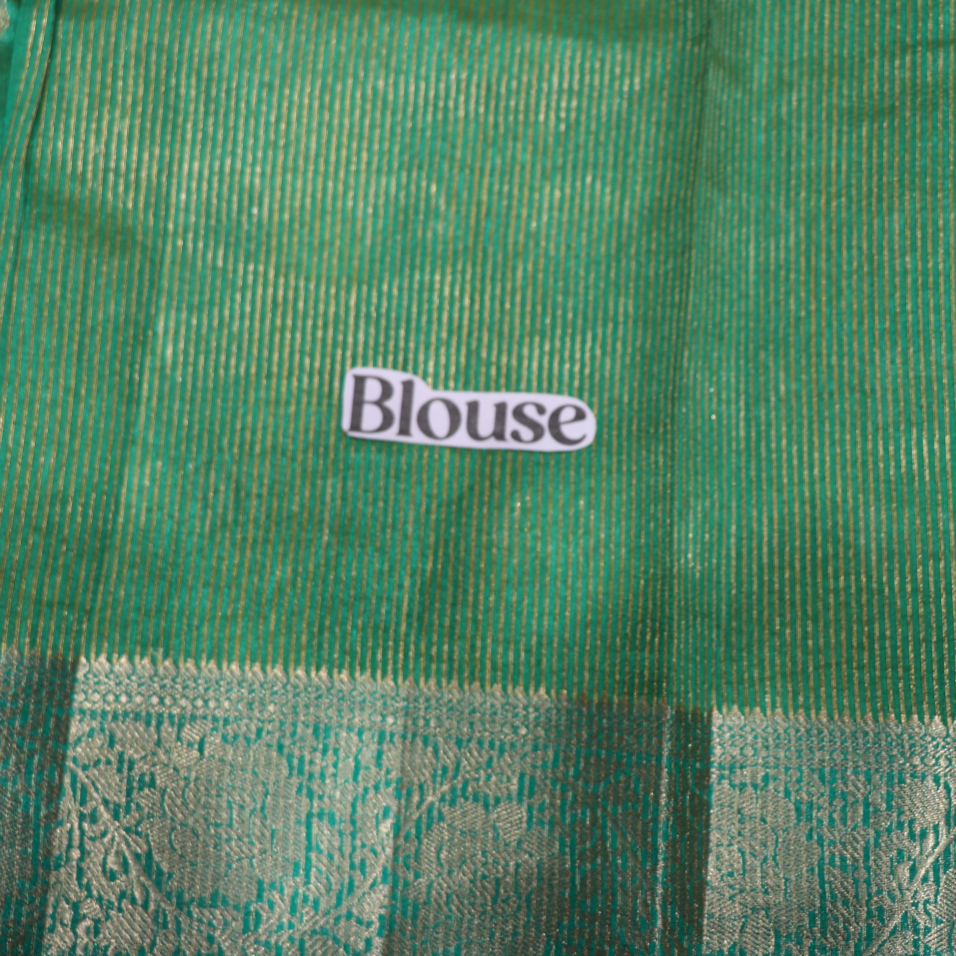 Fancy Saree  Green  Colour - Vaishali Silks