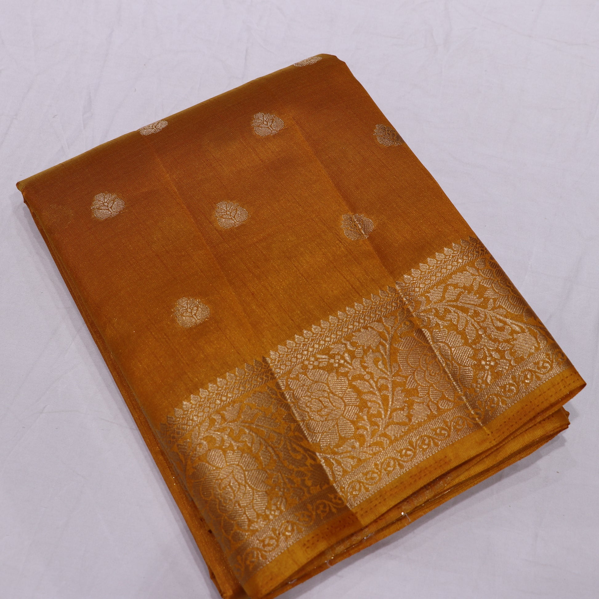 Fancy Saree Yellow Colour - Vaishali Silks