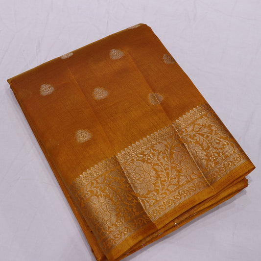 Fancy Saree Yellow Colour - Vaishali Silks