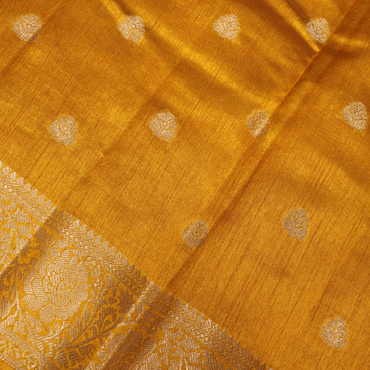 Fancy Saree Yellow Colour - Vaishali Silks