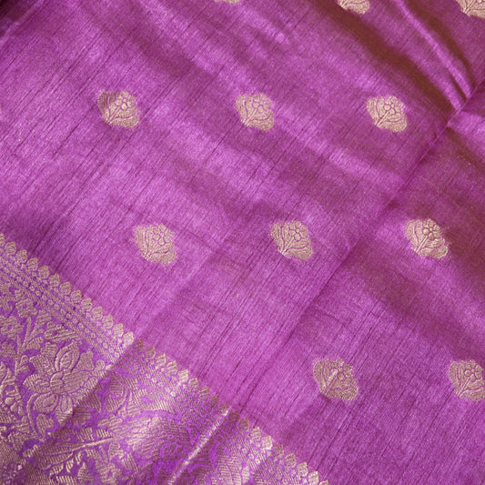 Fancy Saree Lavender Colour - Vaishali Silks