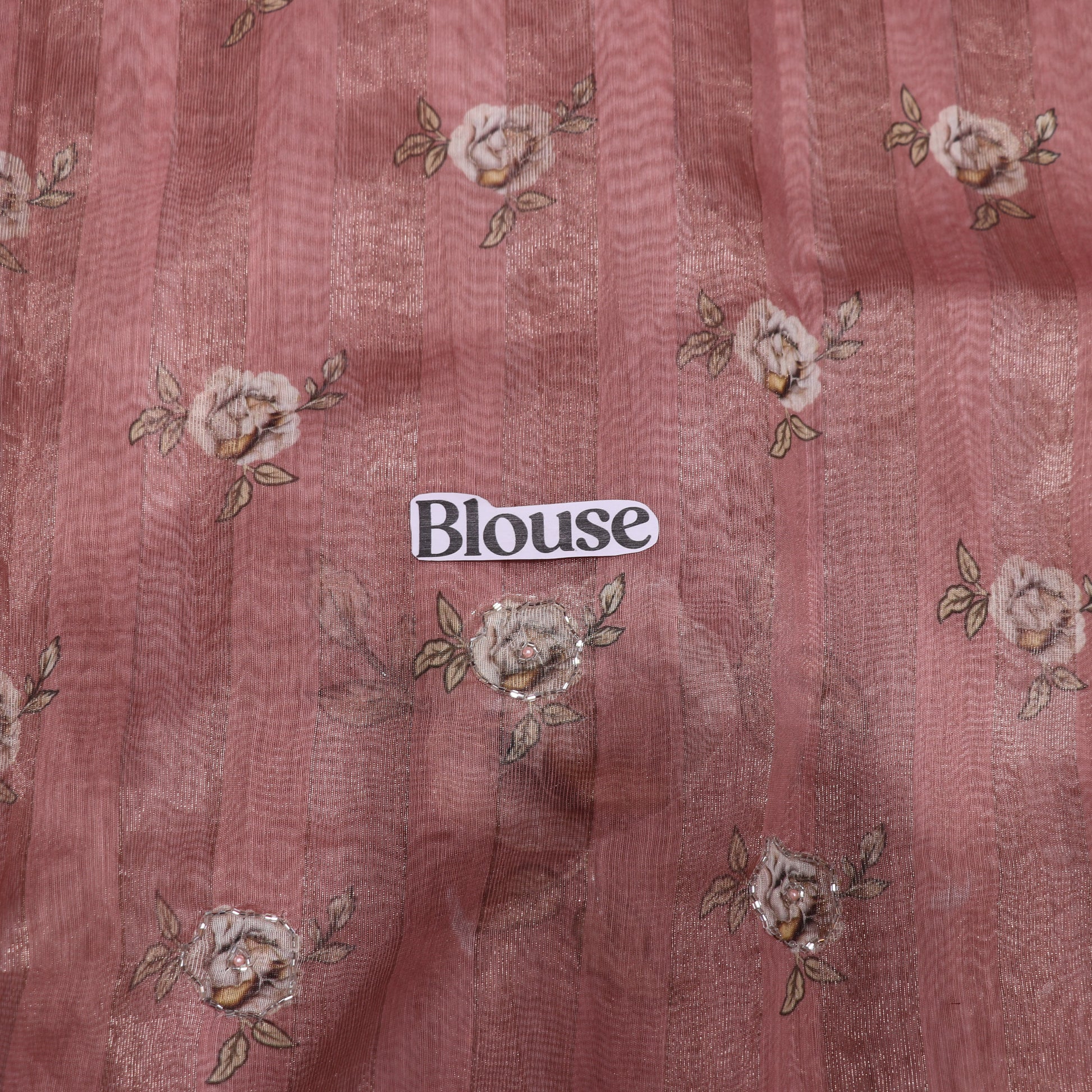 Fancy Saree  Light  Brown  Colour - Vaishali Silks