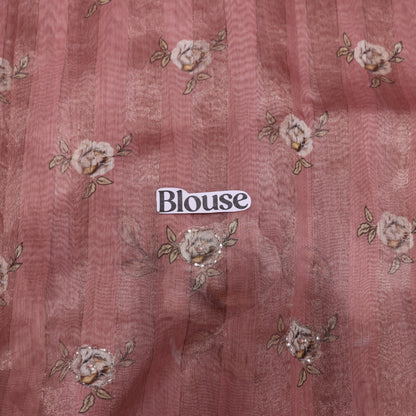 Fancy Saree  Light  Brown  Colour - Vaishali Silks