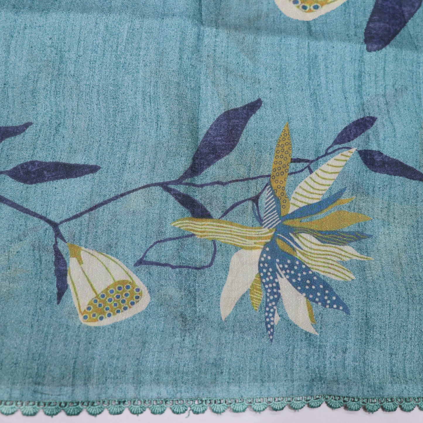 Fancy Saree  Sky  Blue  Colour - Vaishali Silks