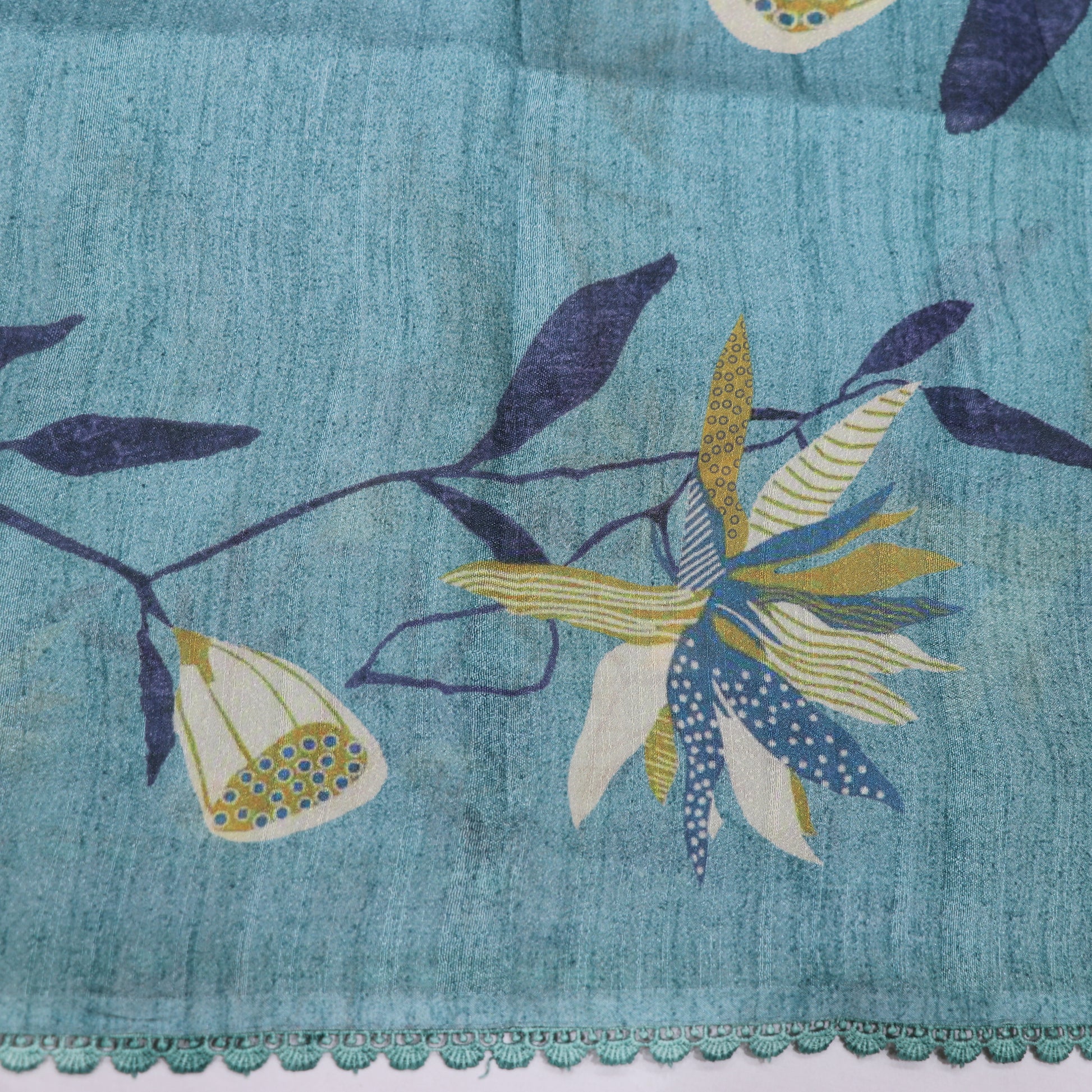 Fancy Saree  Sky  Blue  Colour - Vaishali Silks