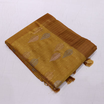 Fancy Saree   Musterd  Colour