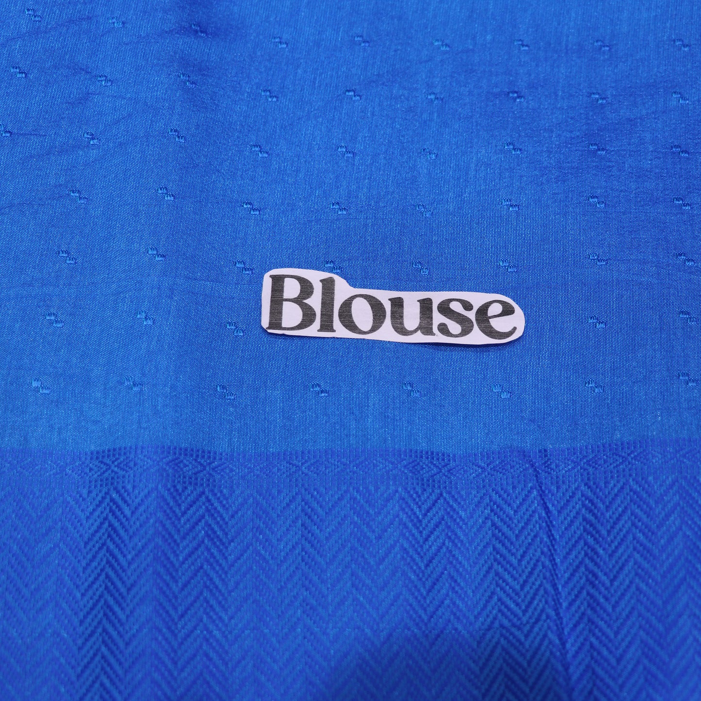 Fancy Saree   Blue Colour - Vaishali Silks