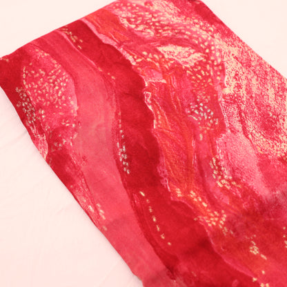 Short  Top  Red Colour - Vaishali Silks