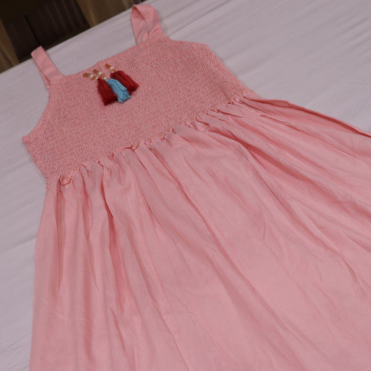Court Model  Light Peach colour - Vaishali Silks