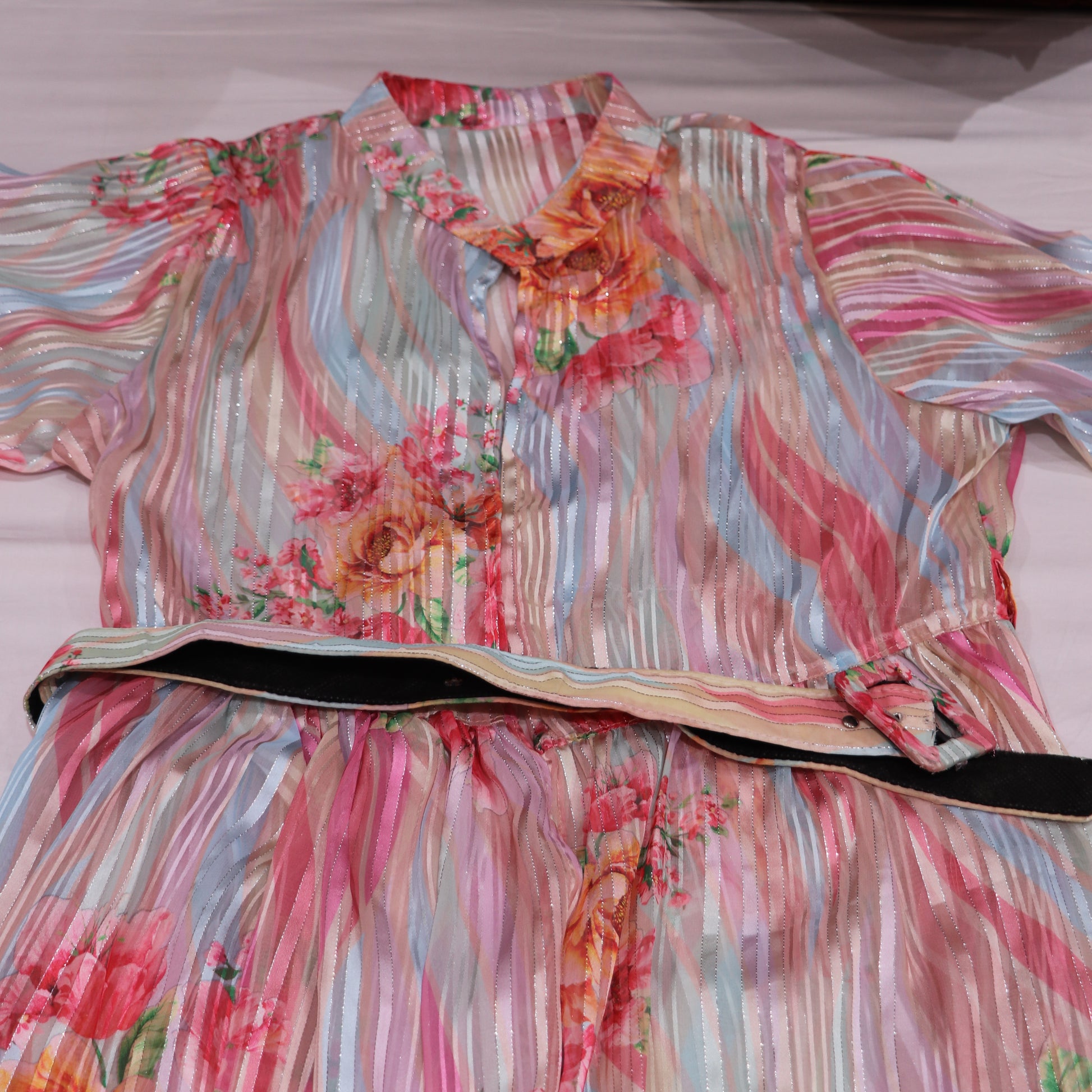 Court Model  Light Peach colour - Vaishali Silks
