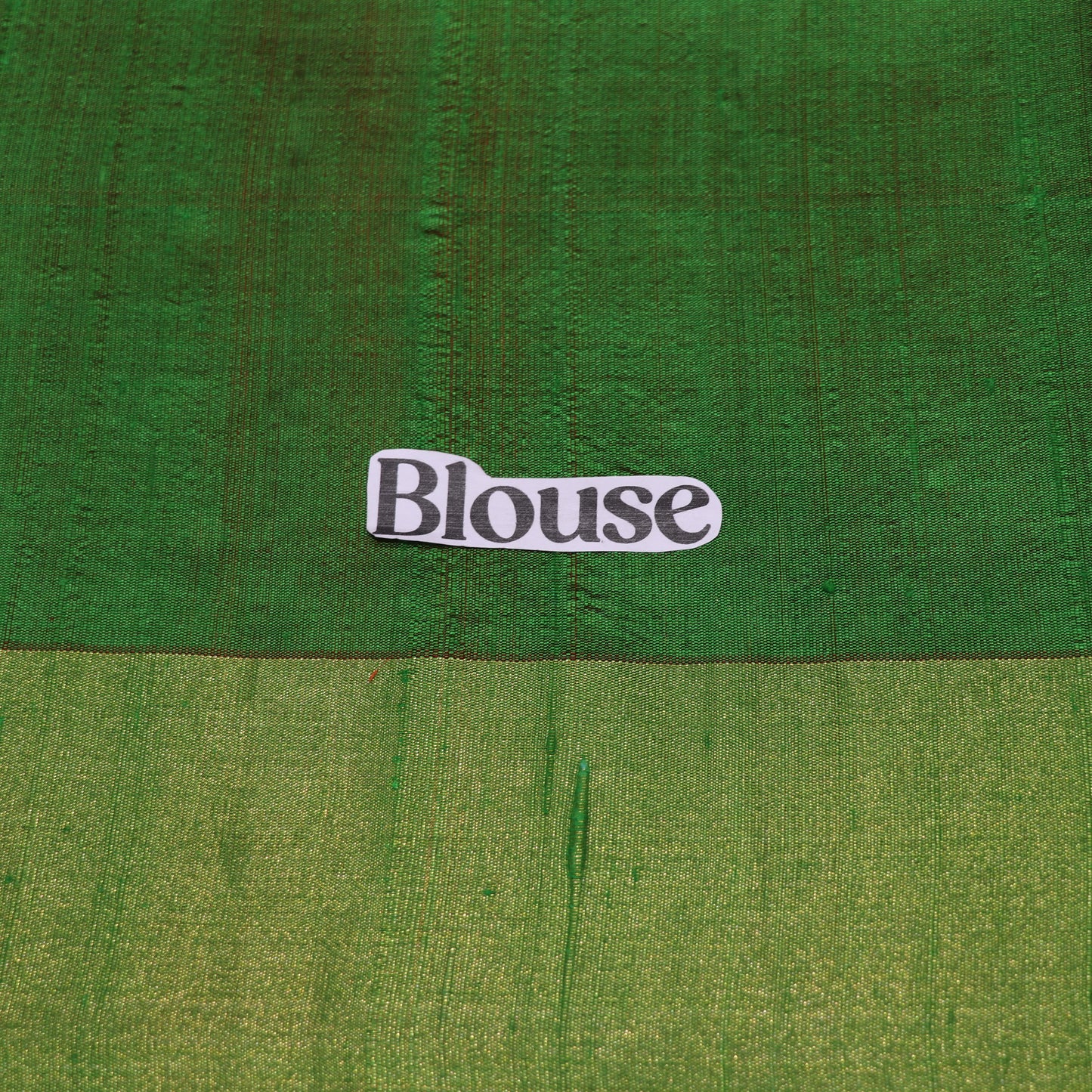 Raw  Silk  Orange  Colour - Vaishali Silks