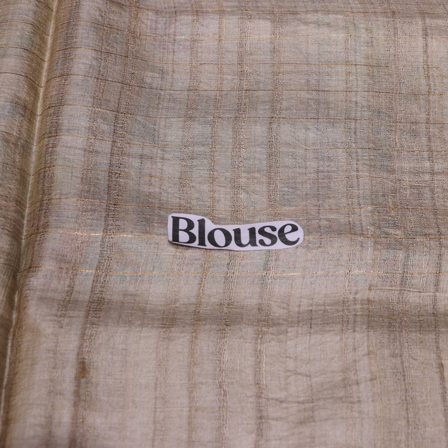 Tussar half  White Kalam kari Saree - Vaishali Silks