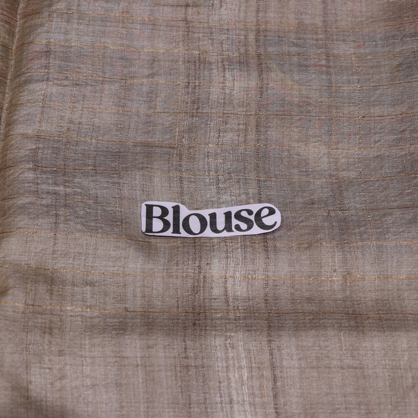 Tussar half White  Kalam kariSaree - Vaishali Silks