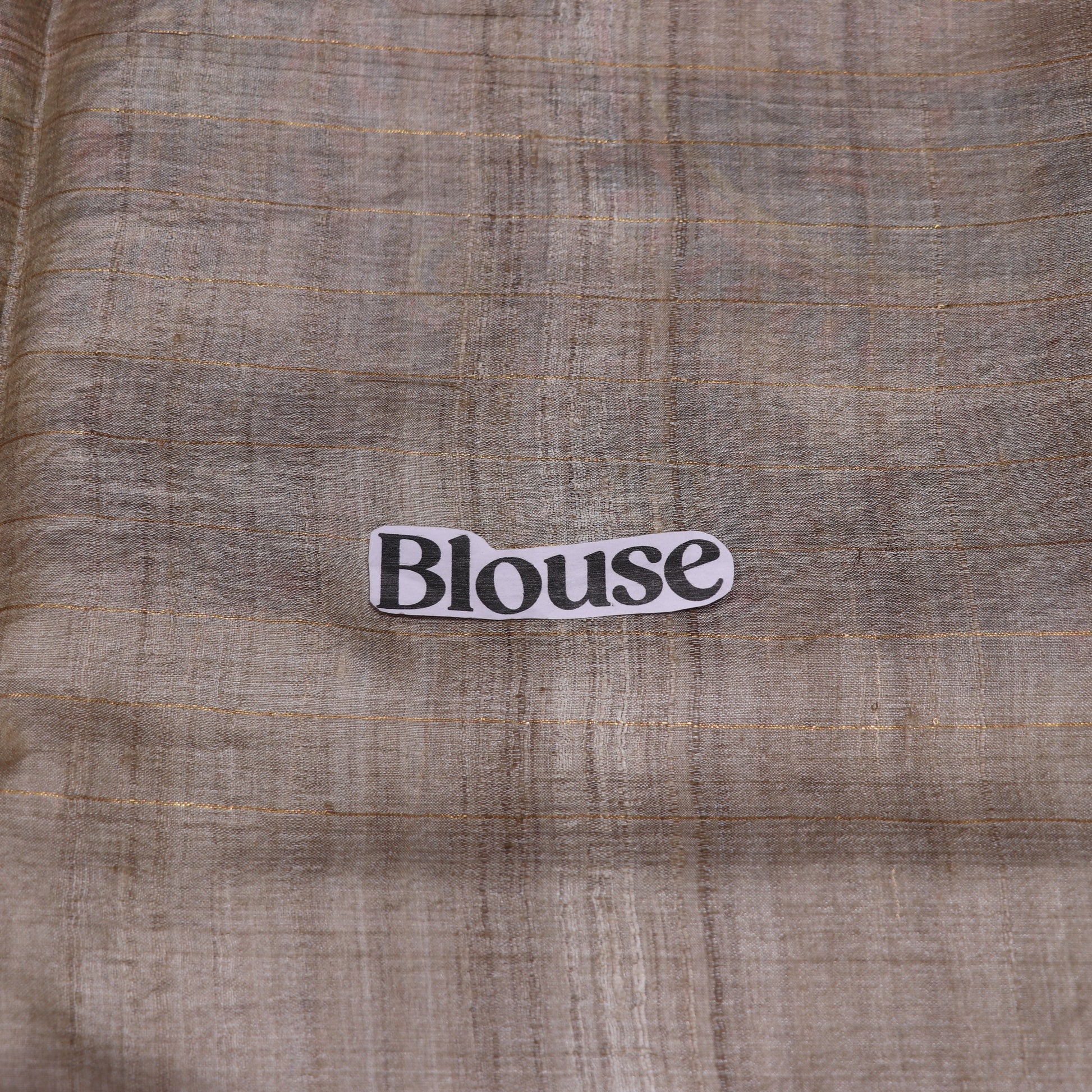 Tussar half White  Kalam kariSaree - Vaishali Silks