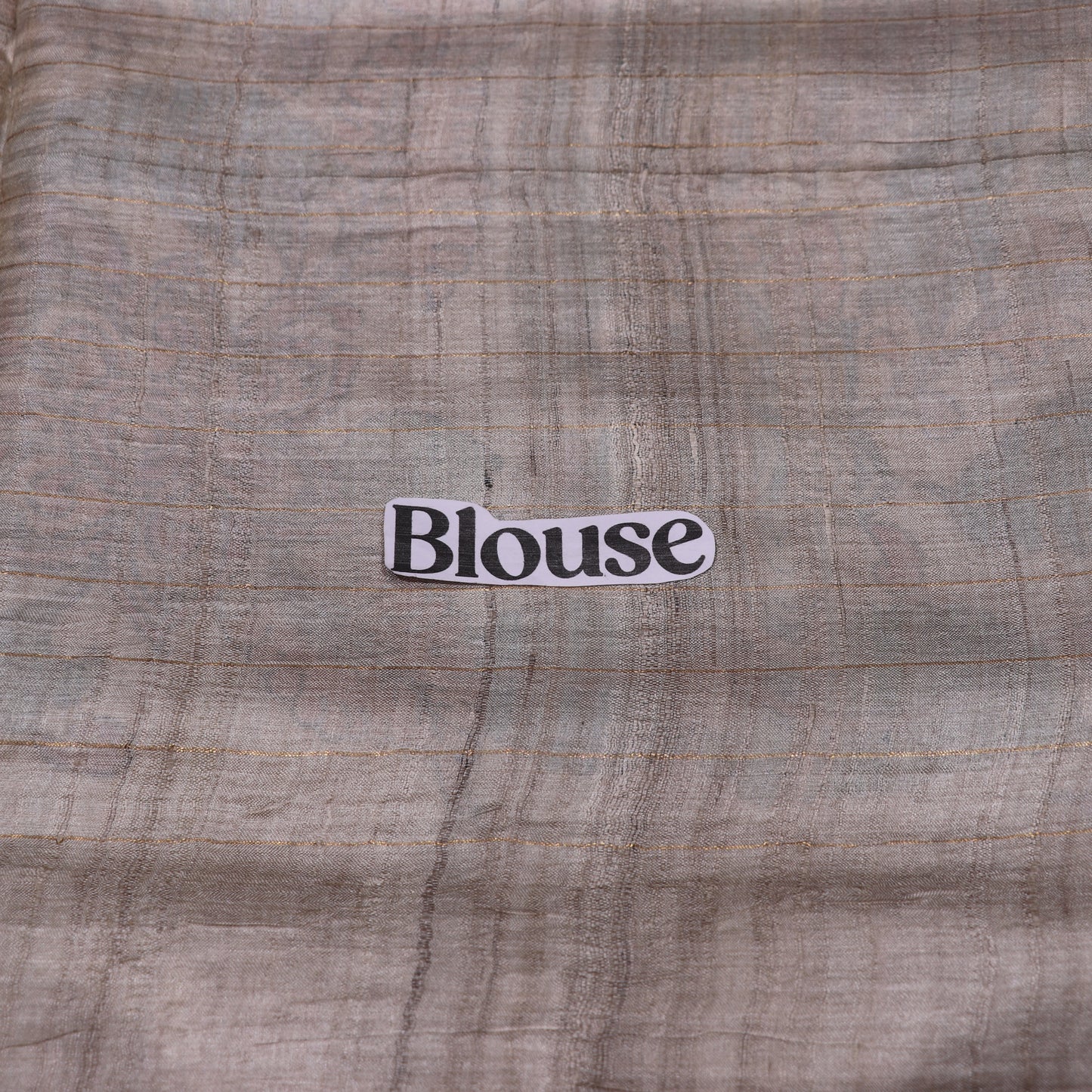 Tussar half  WhiteKalam Kari SAree - Vaishali Silks