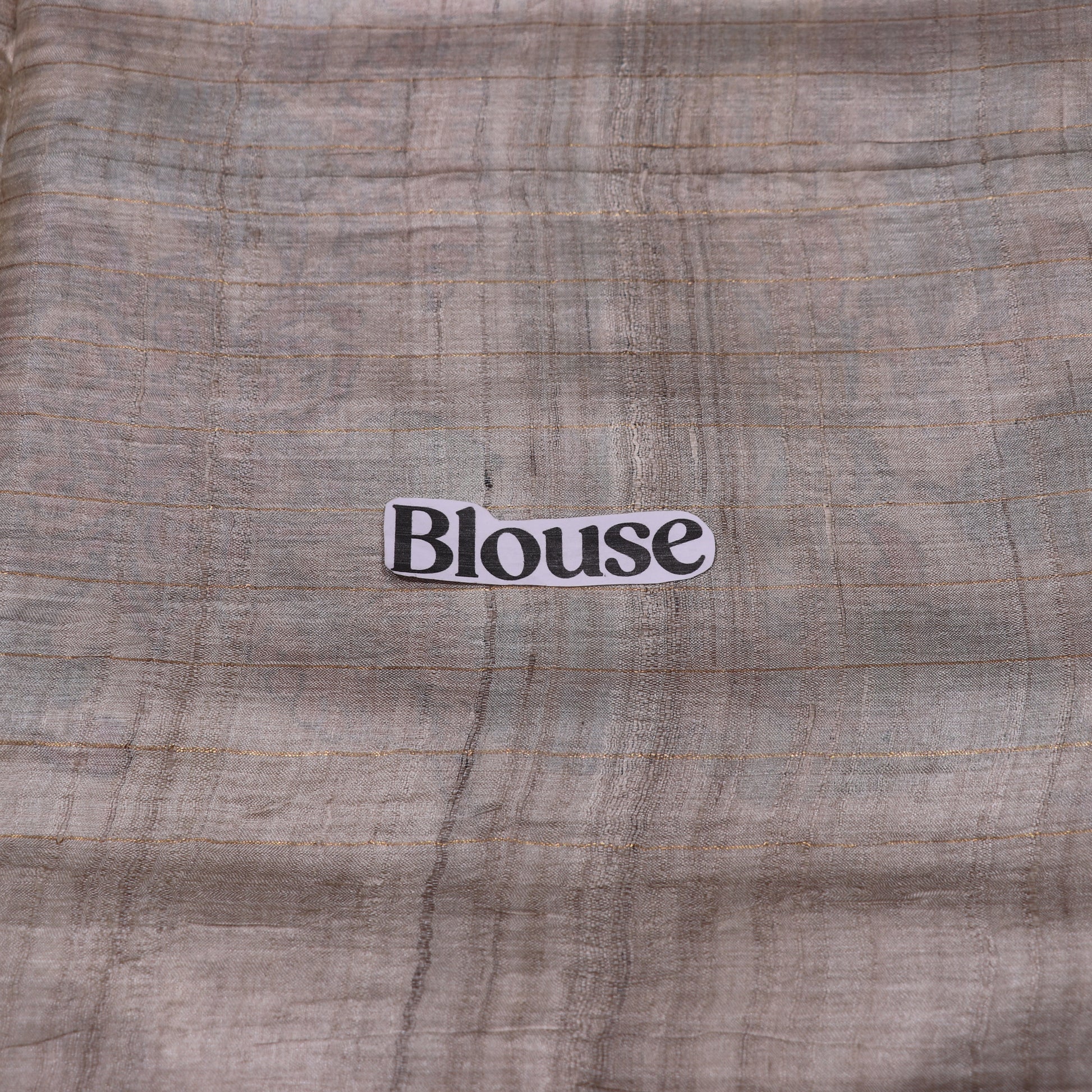 Tussar half  WhiteKalam Kari SAree - Vaishali Silks