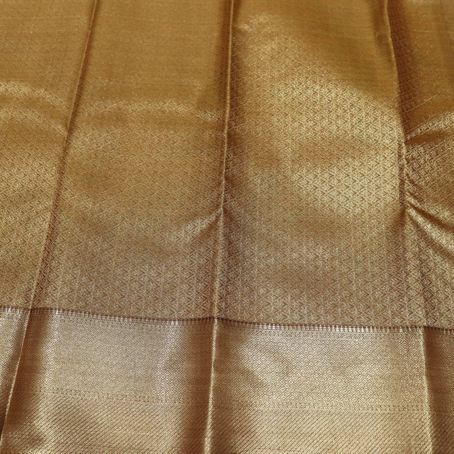 Printed  Silk Mustard - Vaishali Silks