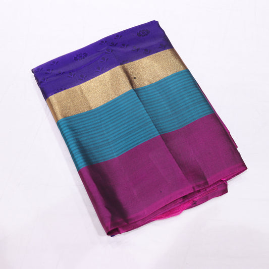 Silk Saree Voilet Colour - Vaishali Silks