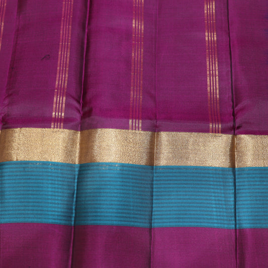 Silk Saree Voilet Colour - Vaishali Silks