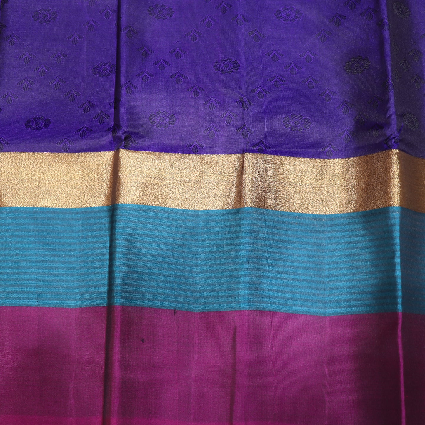 Silk Saree Voilet Colour - Vaishali Silks