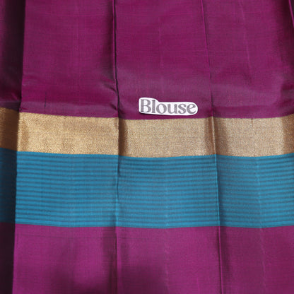 Silk Saree Voilet Colour - Vaishali Silks