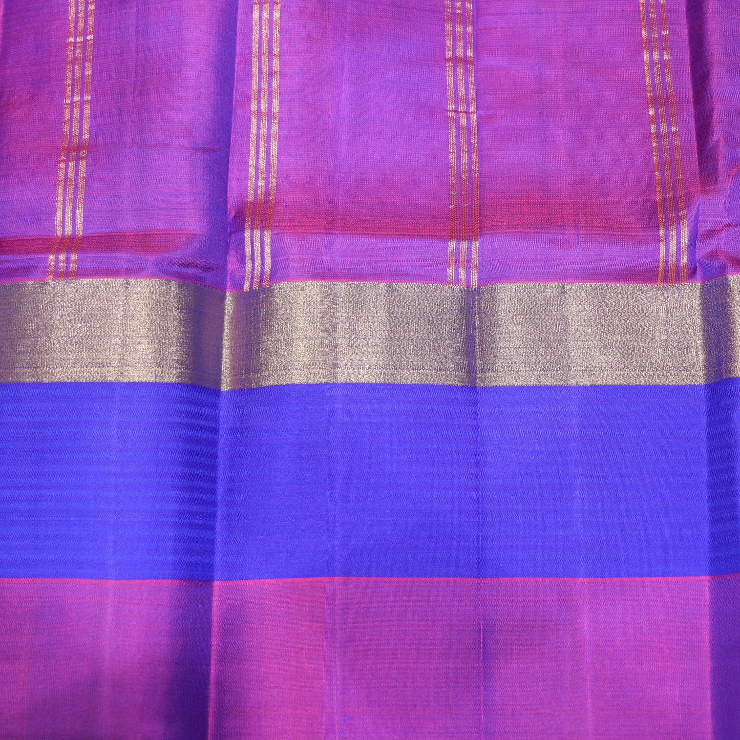 Silk Saree Sky Blue Colour - Vaishali Silks