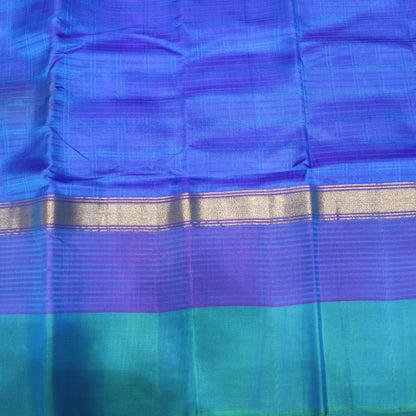 Silk Saree Blue Colour - Vaishali Silks