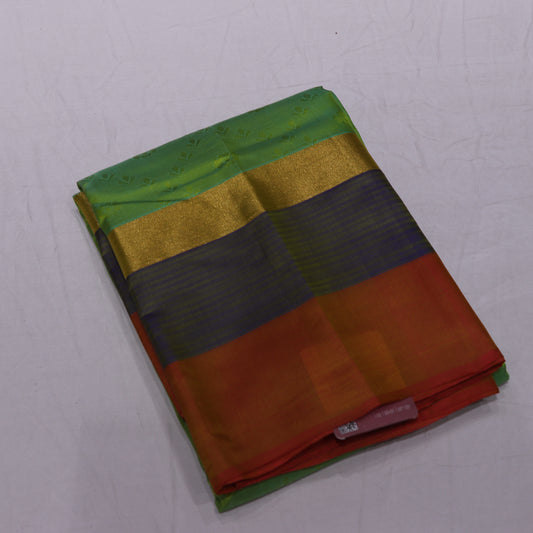 Silk Saree Green Colour - Vaishali Silks