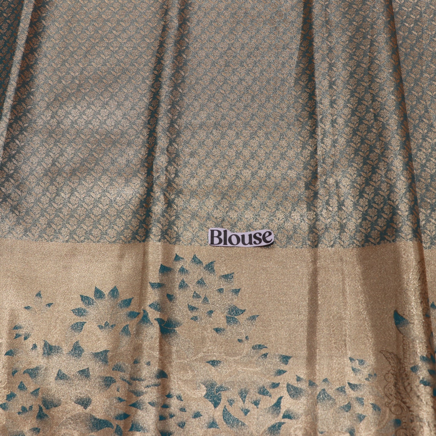 Tissue Saree  Peach  Colour - Vaishali Silks