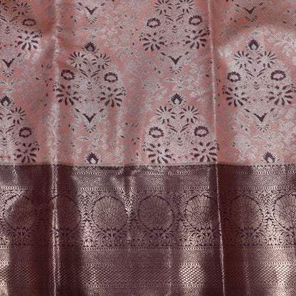Tissue Saree   Sandel Colour - Vaishali Silks