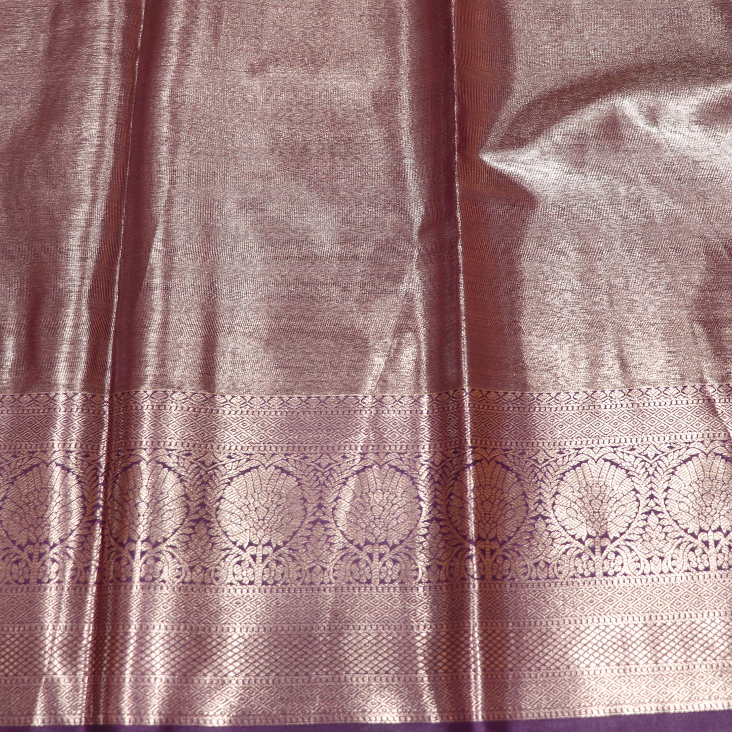 Tissue Saree   Sandel Colour - Vaishali Silks